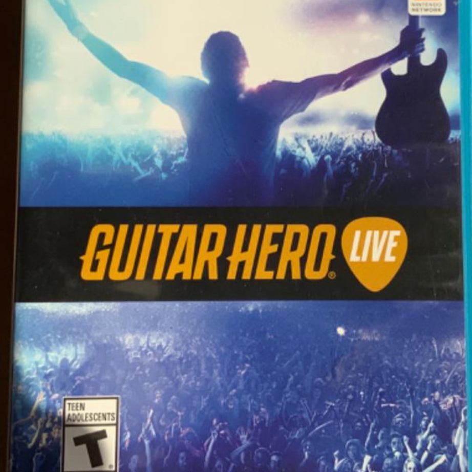 Nintendo Wii U Guitar Hero LIVE Video Game