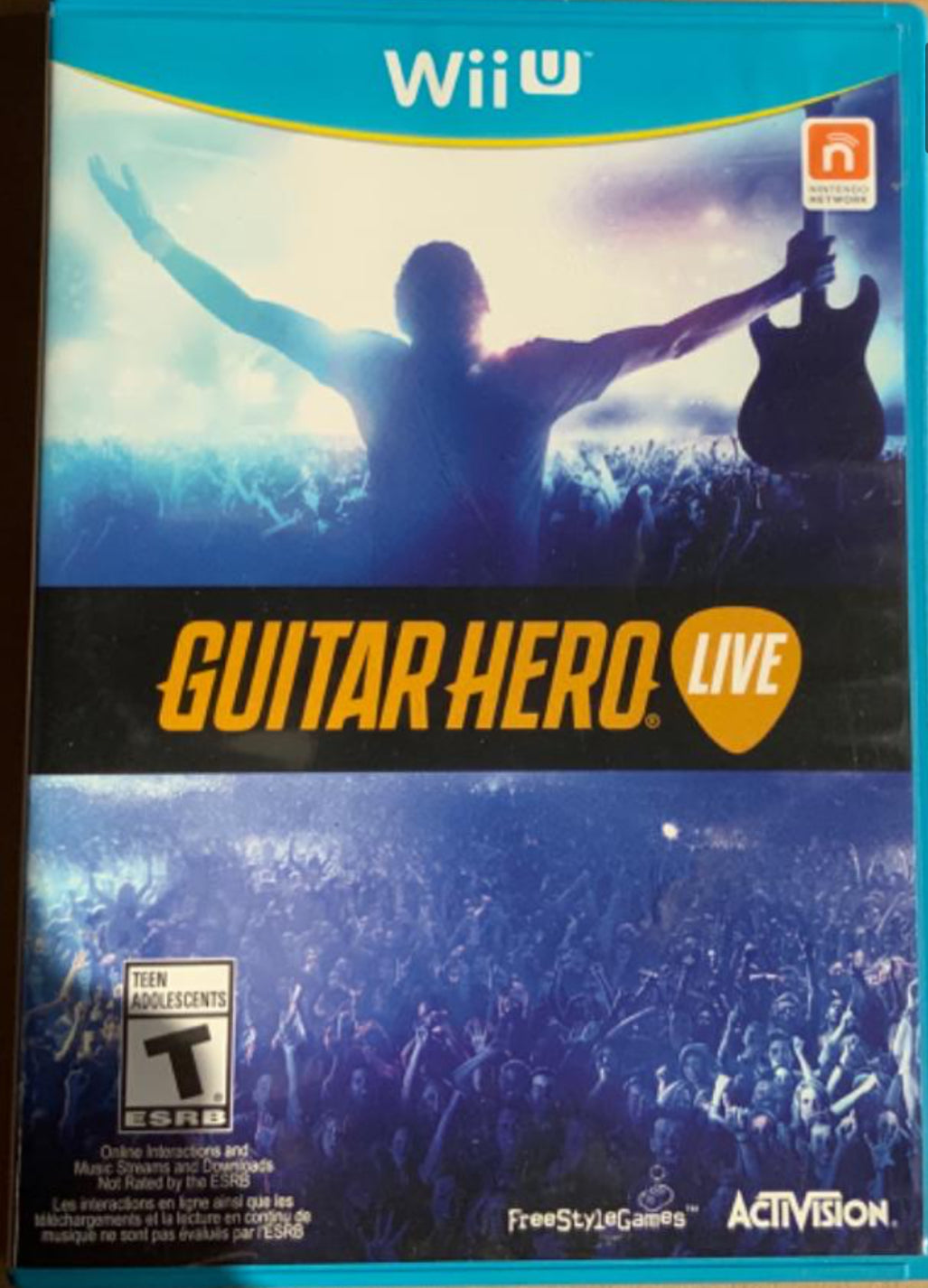 Nintendo Wii U Guitar Hero LIVE Video Game