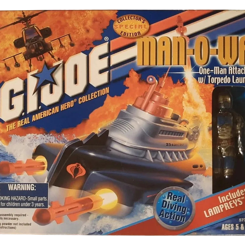 Hasbro G.I. Joe vs Cobra Man-O-War Action Figure