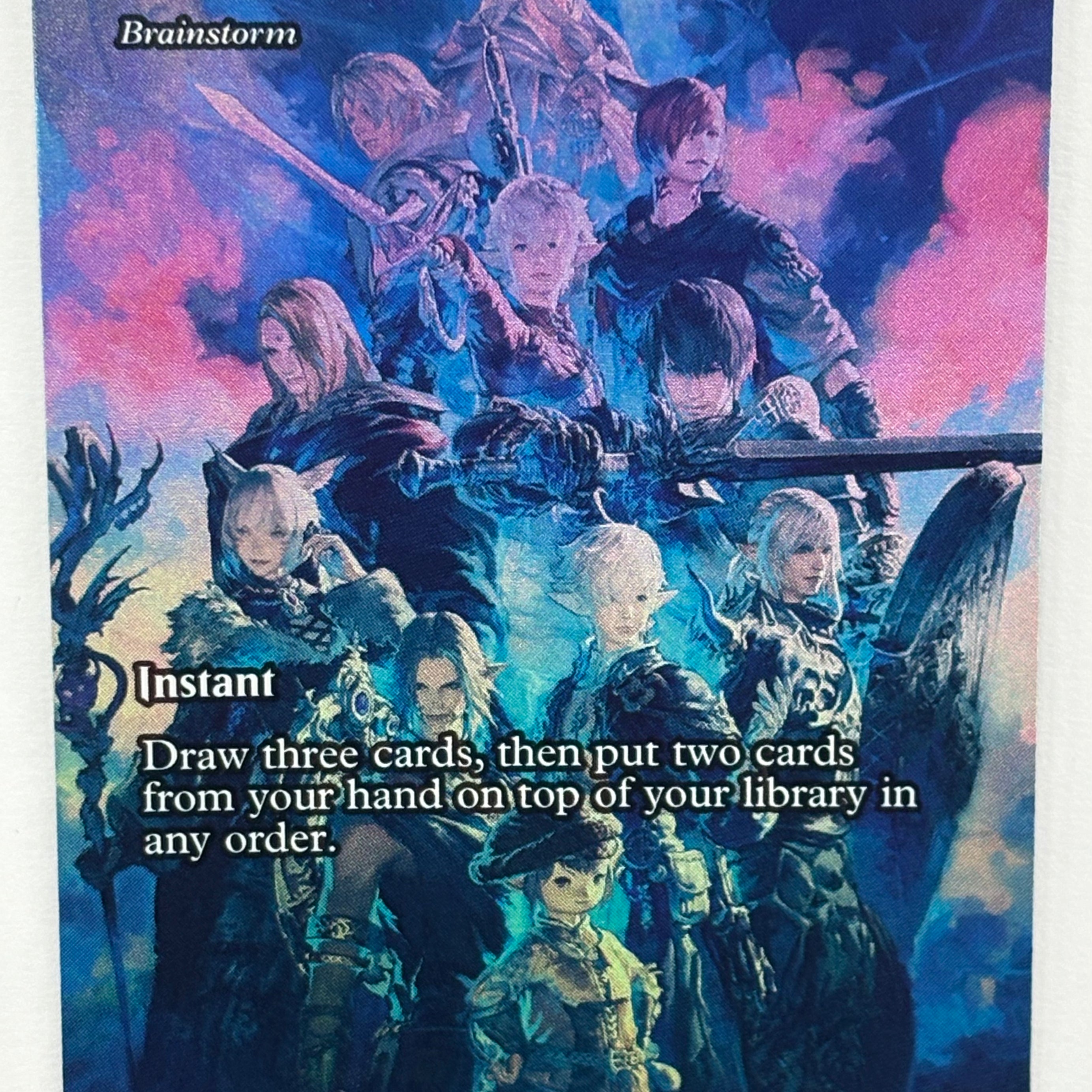 Magic The Gathering TCG - Final Fantasy: Through the Ages Brainstorm Endwalker 28 Foil NM