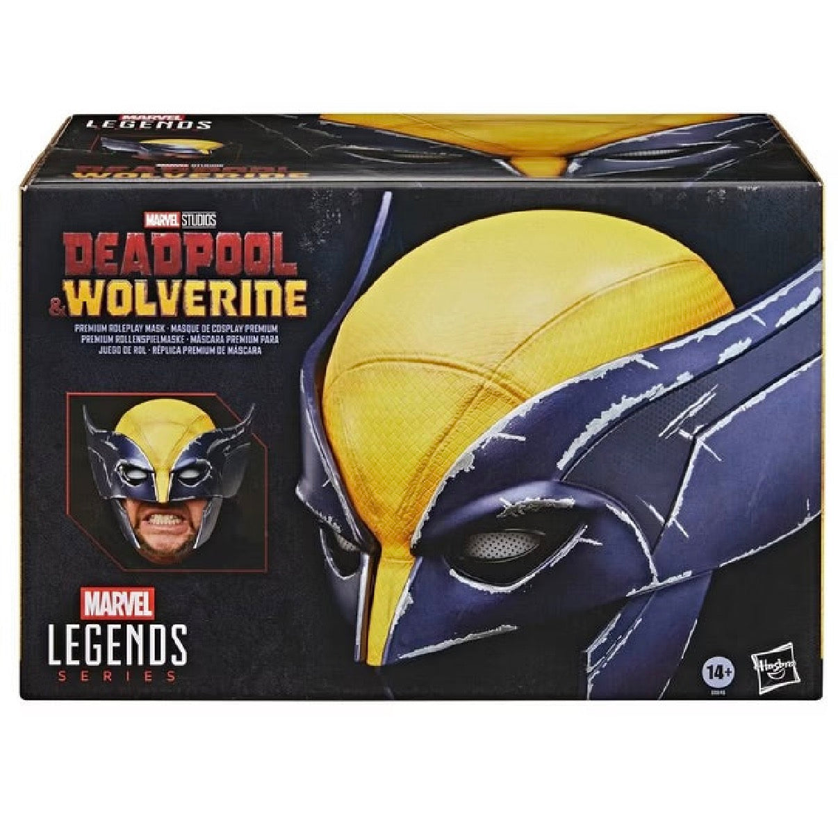 Hasbro Marvel Legends Series Deadpool and Wolverine Premium Wolverine Mask