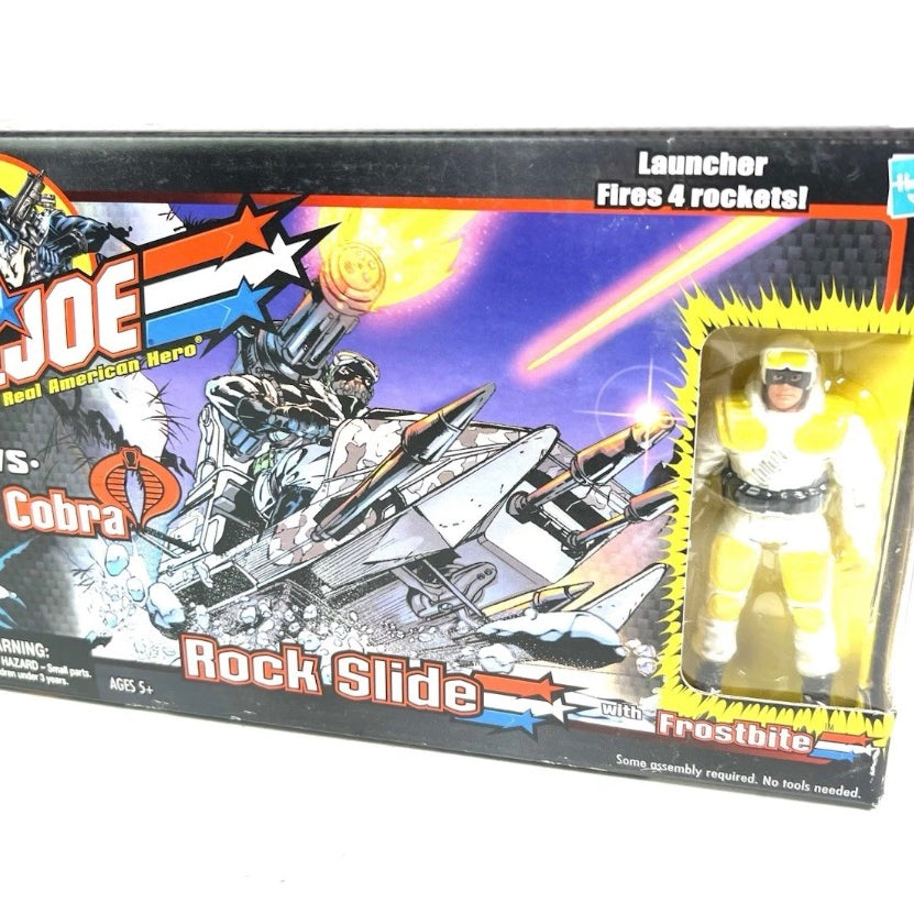 Hasbro G.I. Joe vs Cobra Rock Slide with Frostbite Action Figure