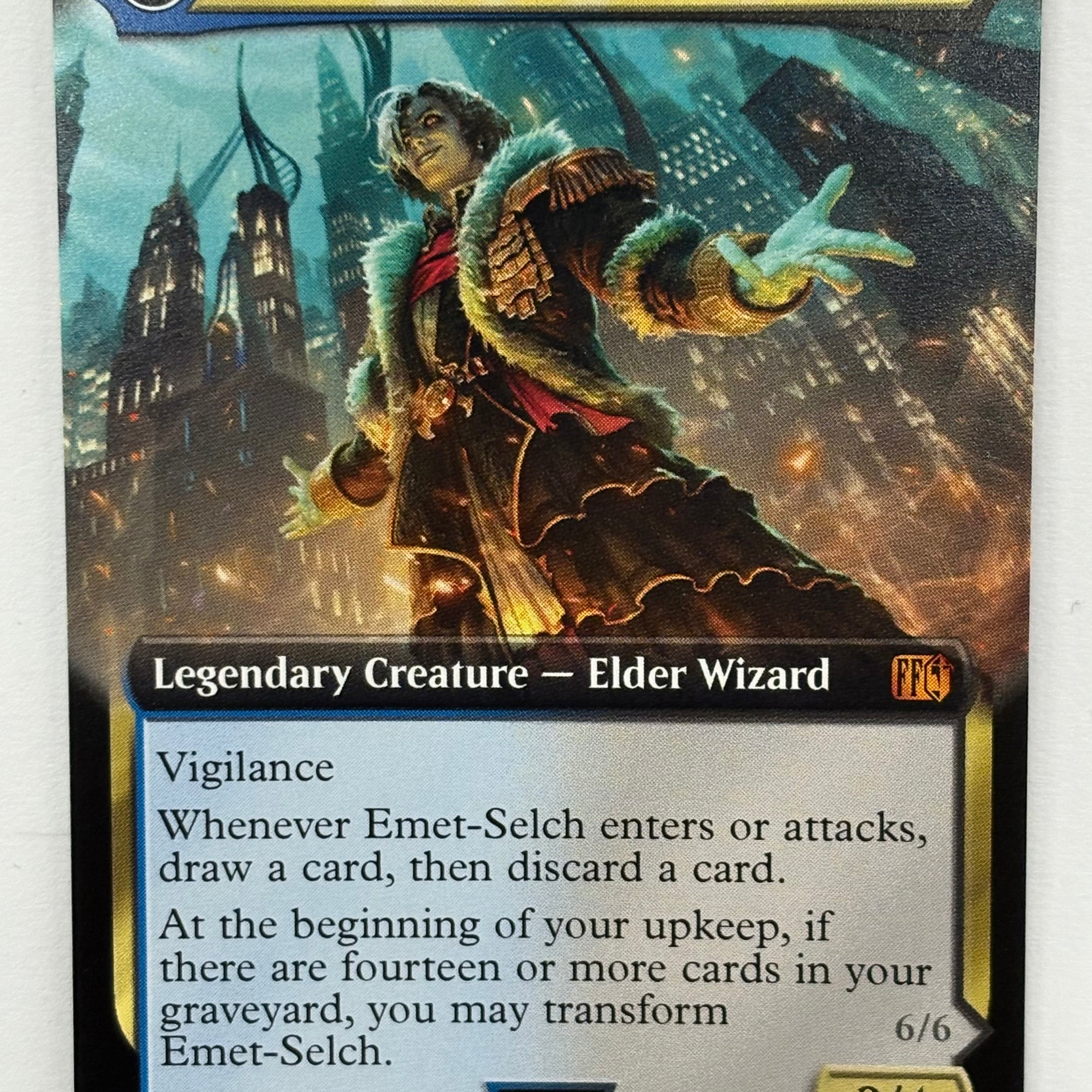 Magic The Gathering TCG - Final Fantasy Emet-Selch, Unsundered (Extended Art) 483 NM