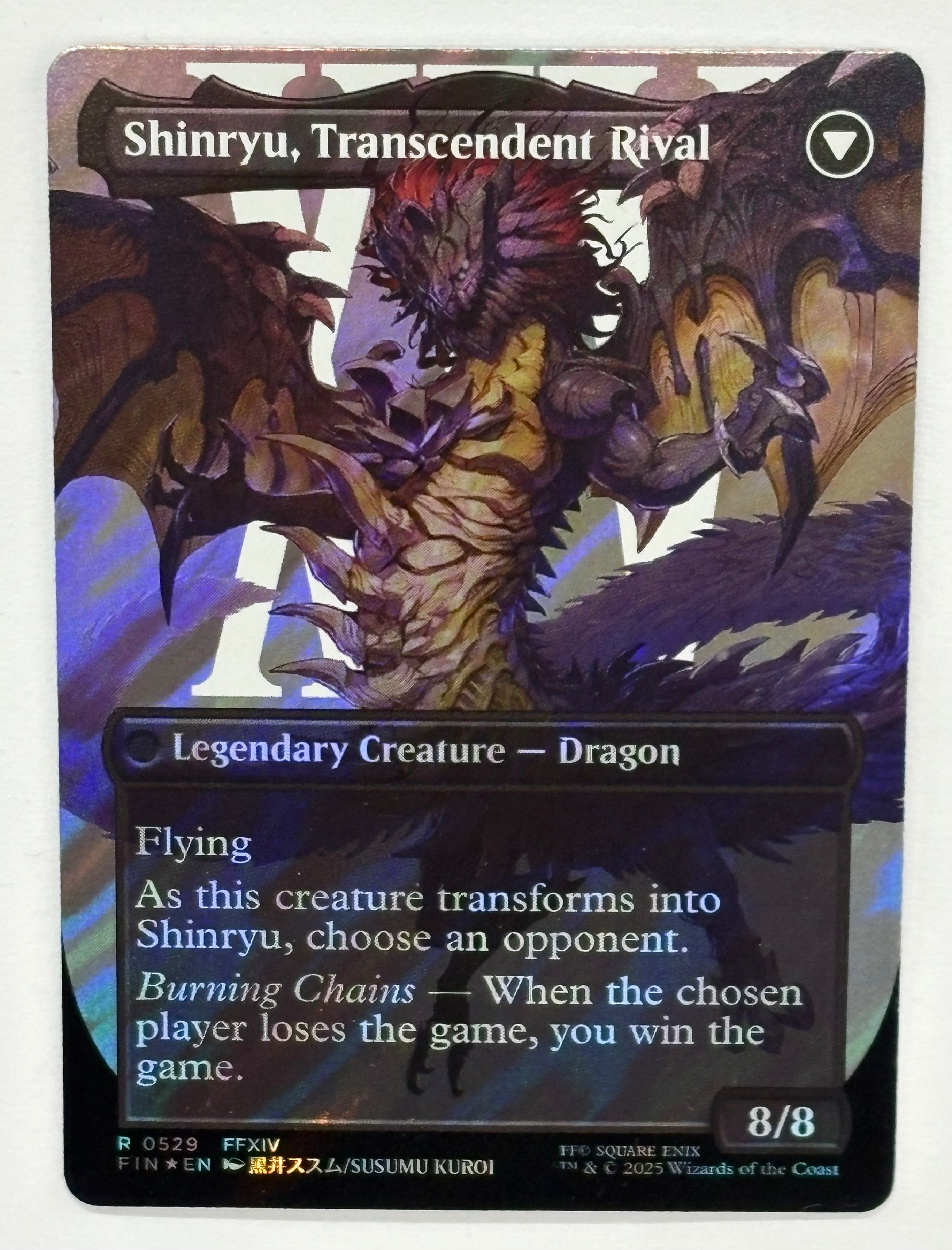 Magic The Gathering TCG - Final Fantasy Zenos yae Galvus (Borderless) 529 Surge Foil NM