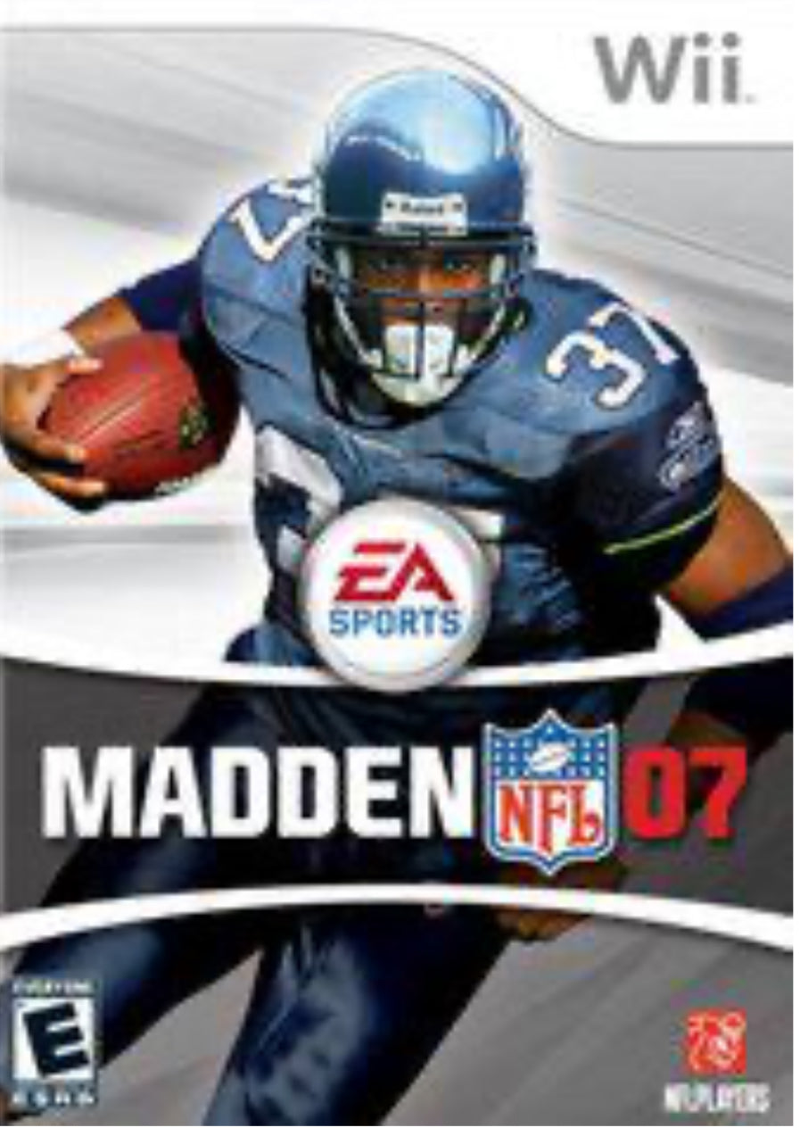 Nintendo Wii Madden NFL 07 Video Game