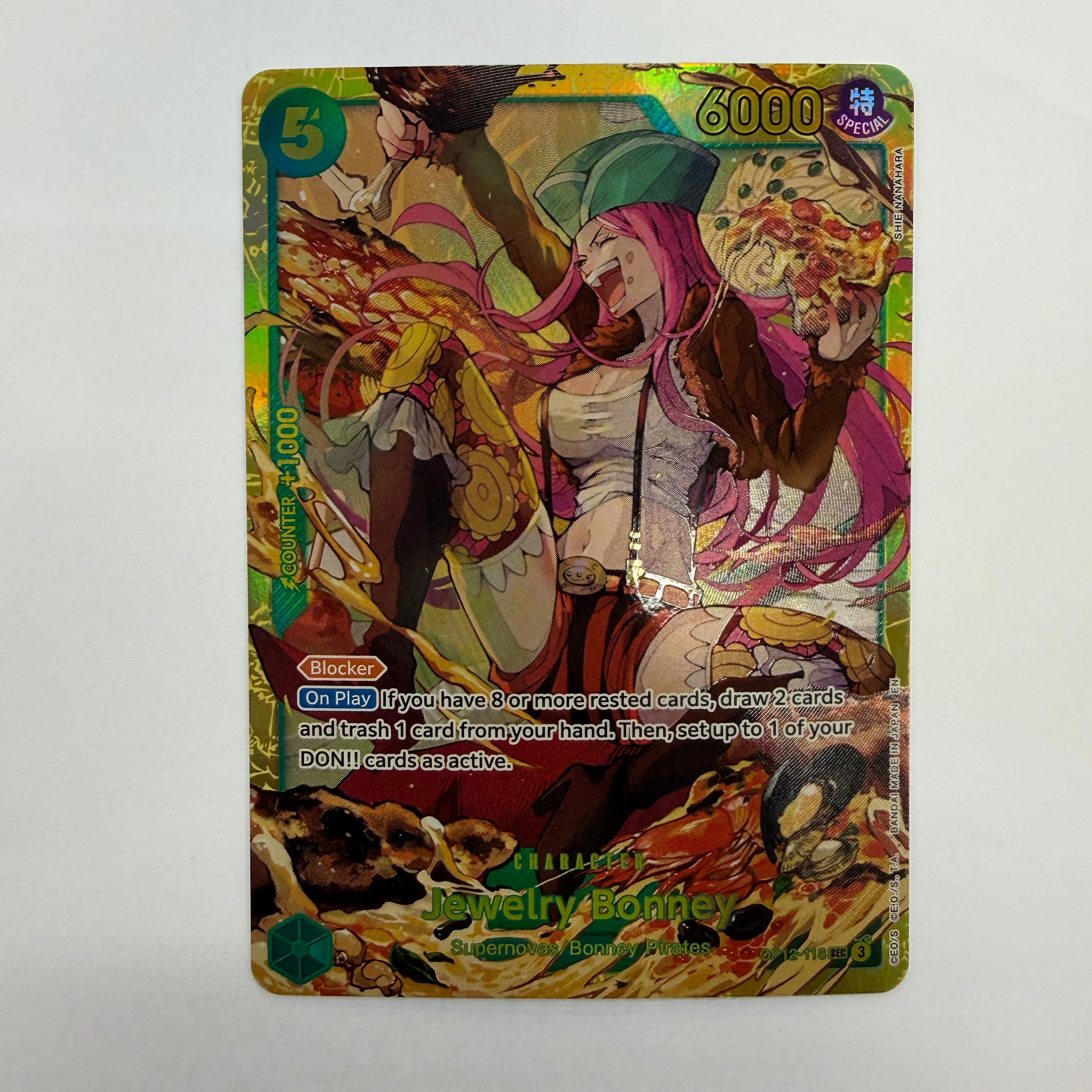 One Piece TCG - Jewelry Bonney OP12-118 Secret Rare