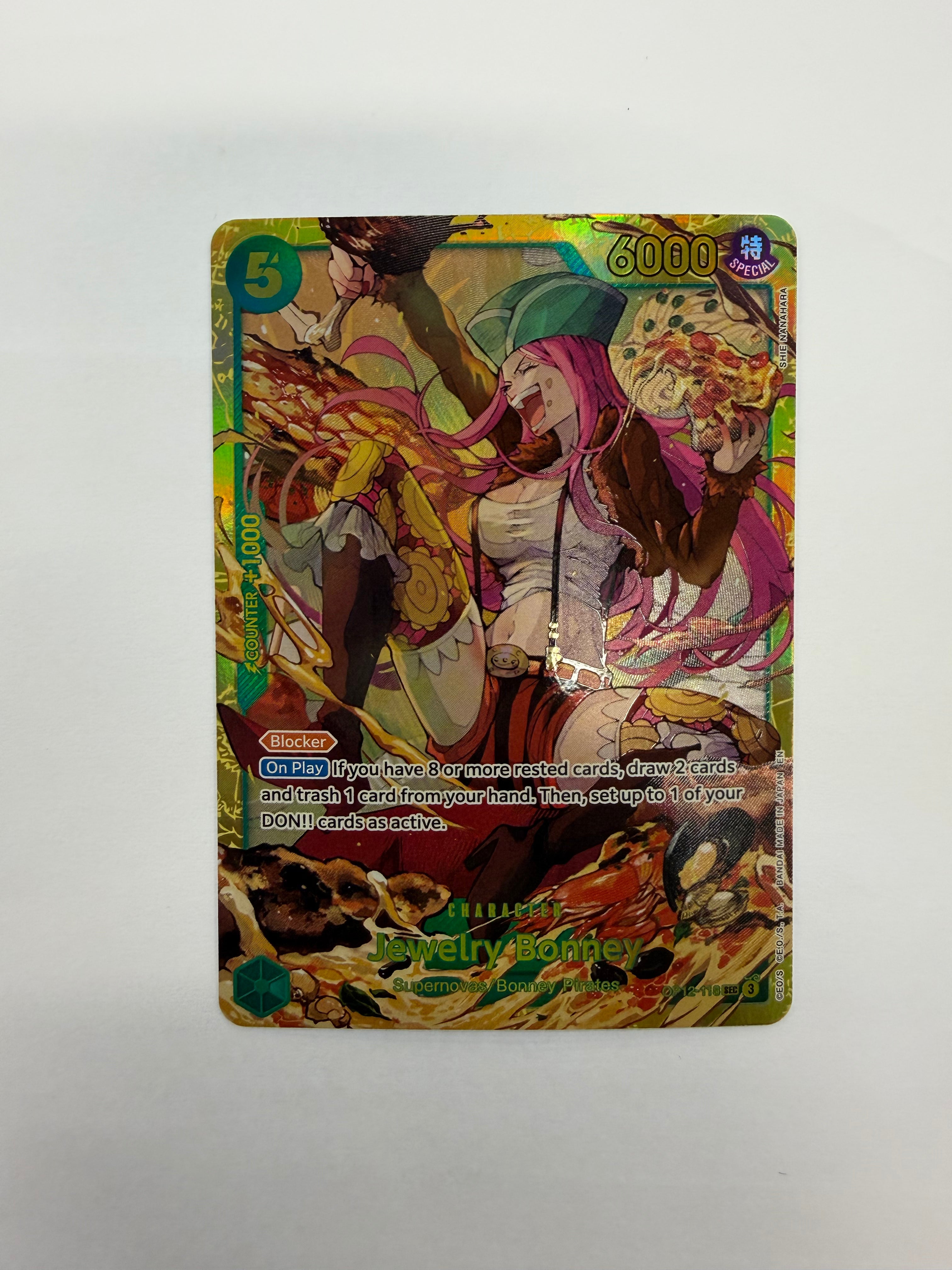 One Piece TCG - Jewelry Bonney OP12-118 Secret Rare