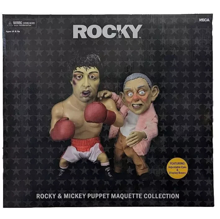 NECA Rocky & Mickey Puppet Maquette Collection