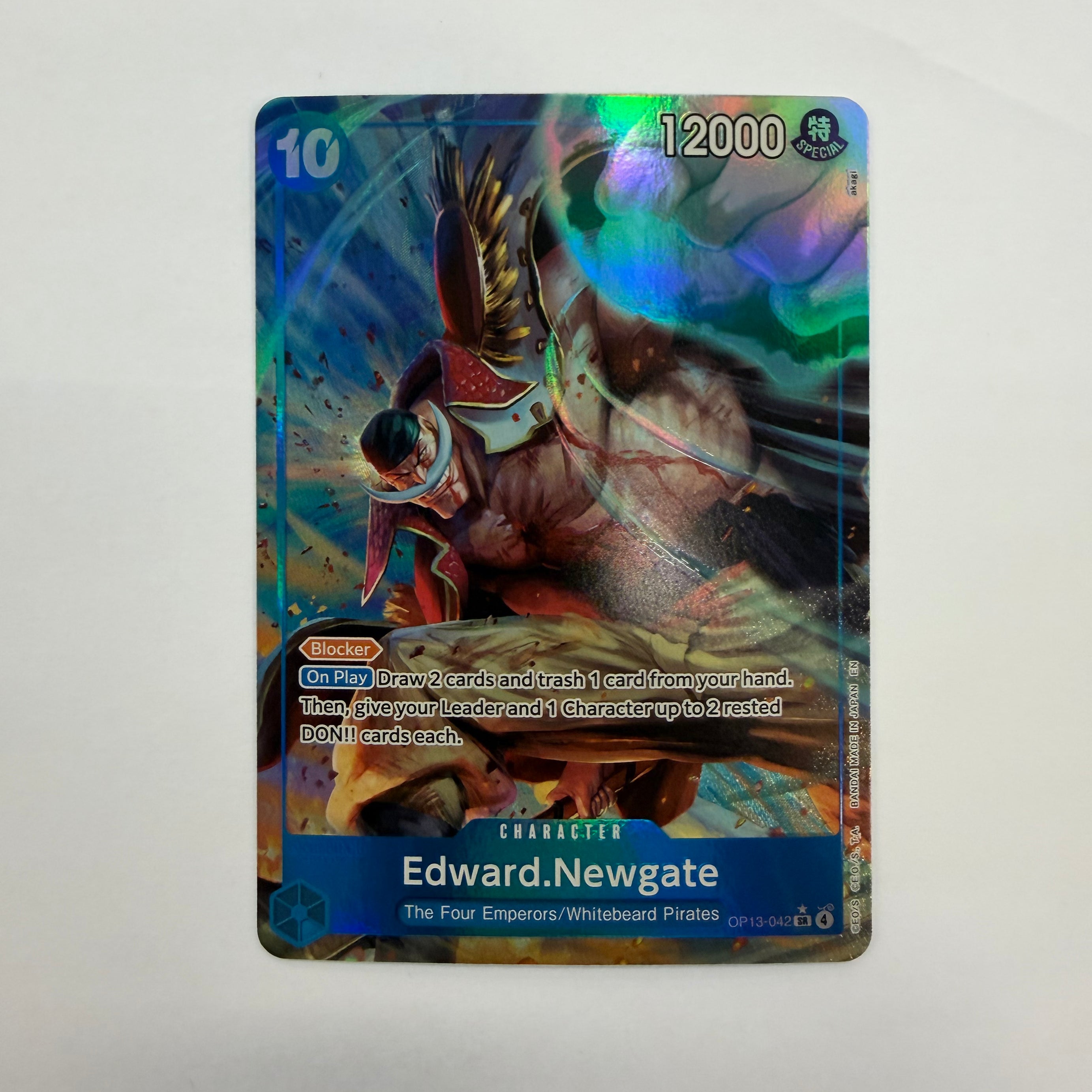 One Piece TCG - Edward Newgate OP13-042 Alternate Art