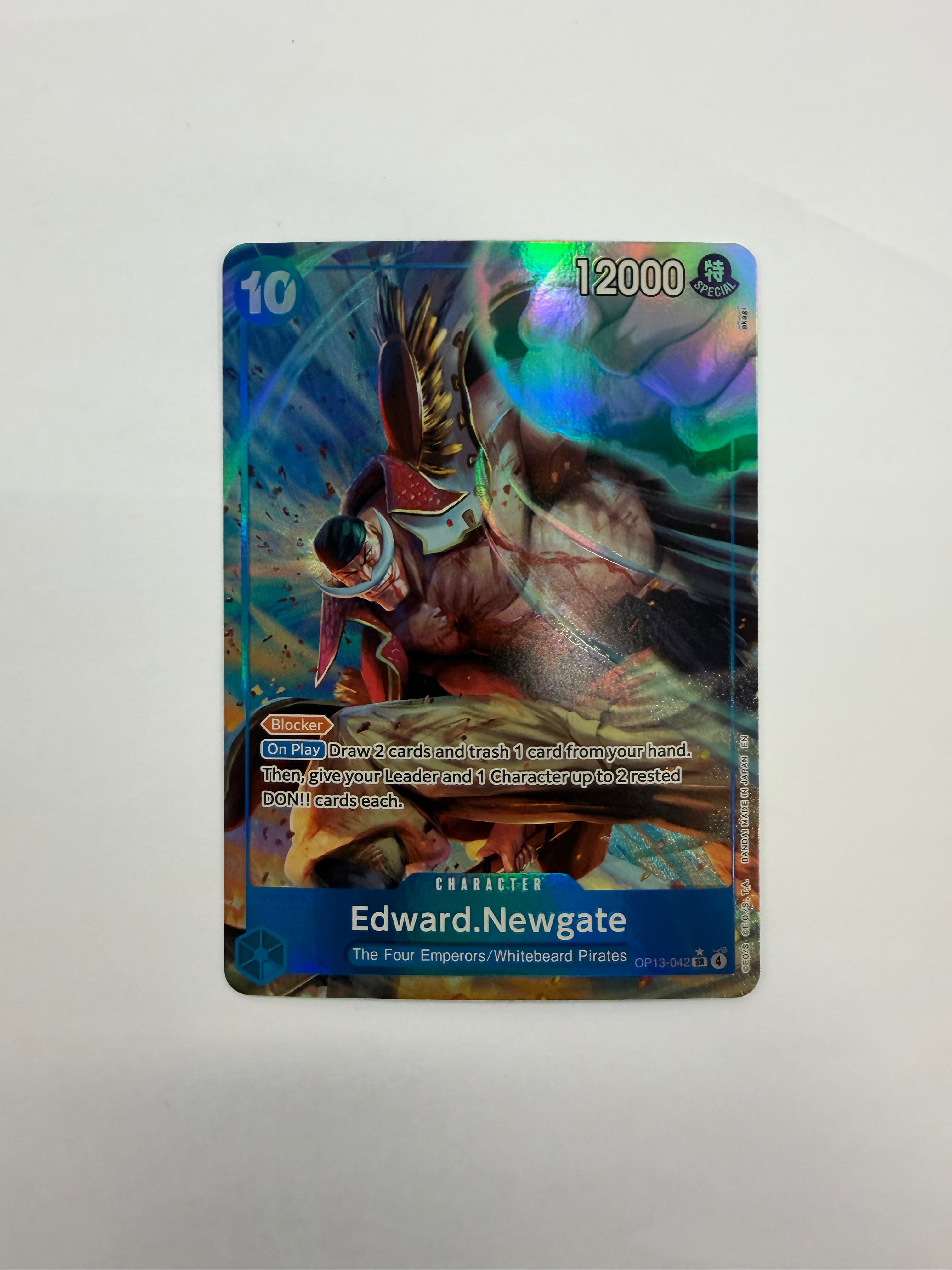 One Piece TCG - Edward Newgate OP13-042 Alternate Art