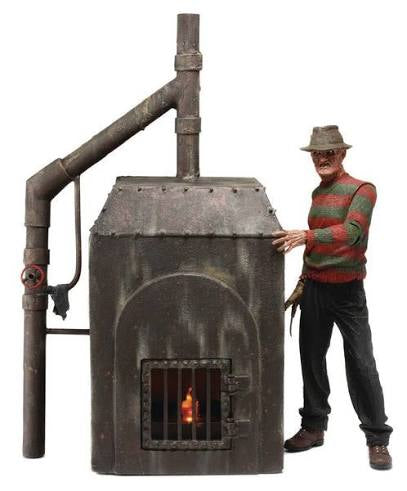 NECA A Nightmare on Elm Street Freddy Furnace Diorama
