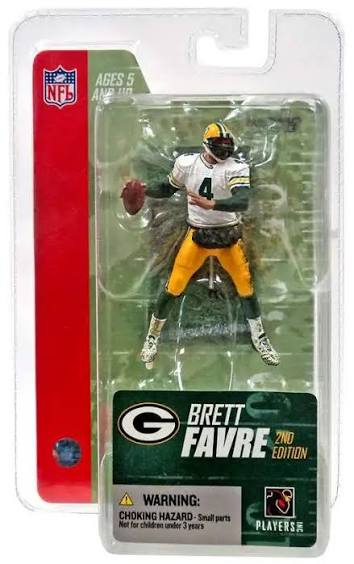McFarlane NFL Green Bay Packers Brett Favre 2nd Edition Figurine