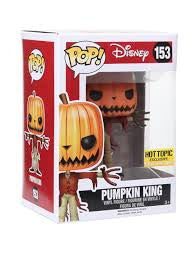 Funko Pop! Disney Hot Topic Exclusive Pumpkin King #153
