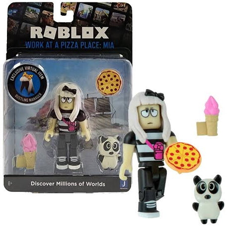 Jazwares Roblox Work At A Pizza Place: Mia Action Figure
