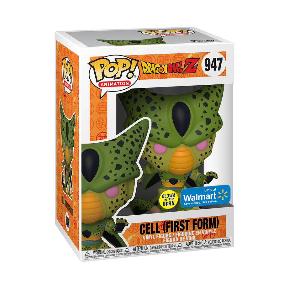 Funko Pop! Animation Dragon Ball Z Walmart Exclusive Cell (First Form) #947