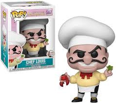 Funko Pop! Disney The Little Mermaid 30 Years Chef Louis #567