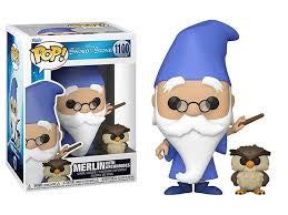 Funko Pop! Disney The Sword and the Stone Merlin with Archimedes #1100