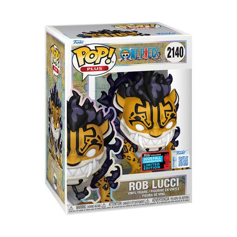 Funko Pop! Plus One Piece Rob Lucci 2025 Fall Convention Limited Edition #2140