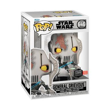 Funko Pop! Star Wars General Grievous Gaming Greats GameStop Exclusive #646