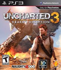 PS3 Uncharted 3: Drake’s Deception Video Game