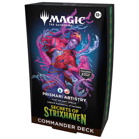Magic The Gathering TCG - Secrets of Strixhaven Prismari Artistry Commander Deck