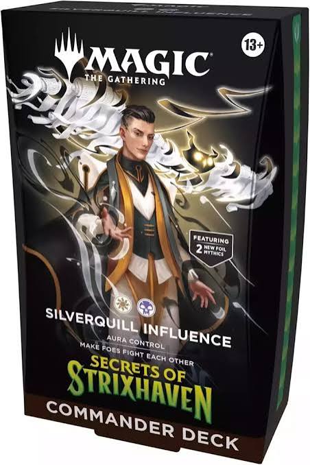 Magic The Gathering TCG - Secrets of Strixhaven Silverquill Influence Commander Deck