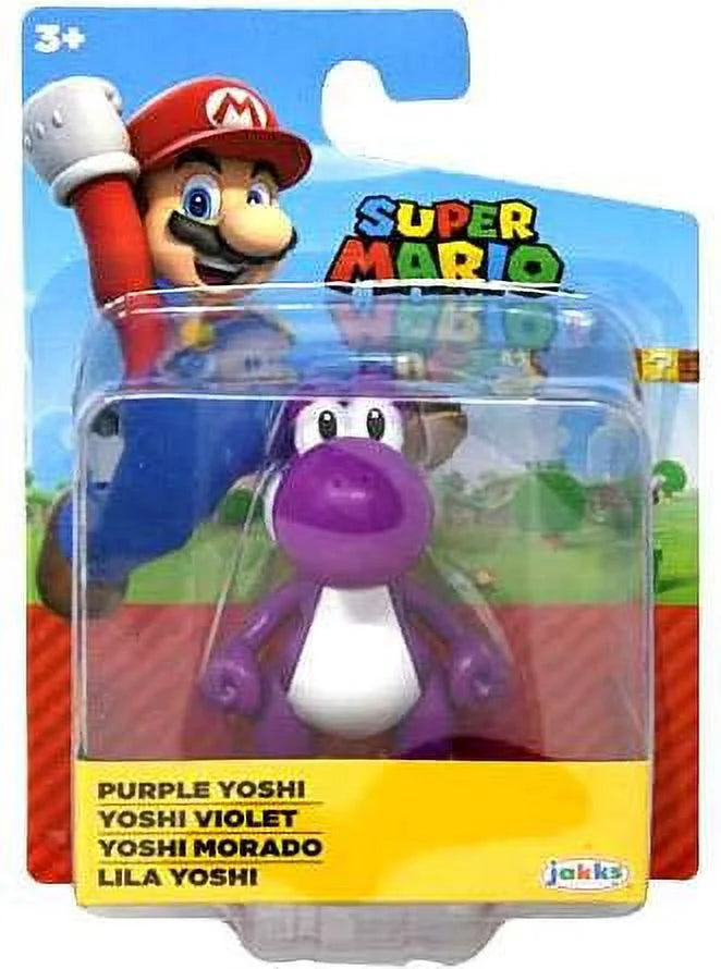 Jakks Super Mario Purple Violet Classic Figure