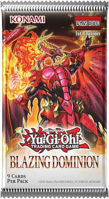Yu-Gi-Oh! TCG - Blazing Dominion Booster Pack (1st Edition)