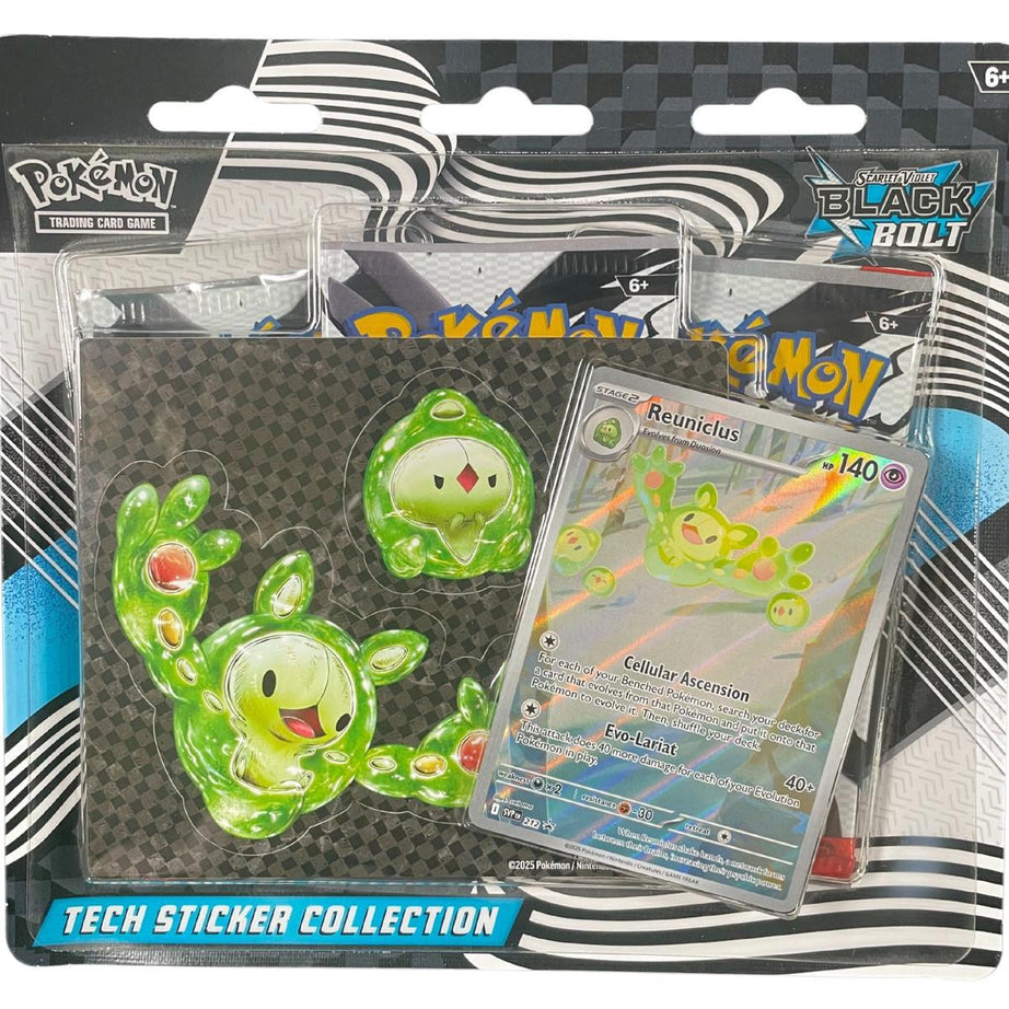 Pokémon TCG - Scarlet & Violet Black Bolt Tech Sticker Collection