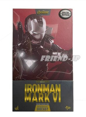 Hot Toys Movie Masterpiece Marvel Avengers Iron Man Mark VI Collectable Action Figure (Sideshow Exclusive)