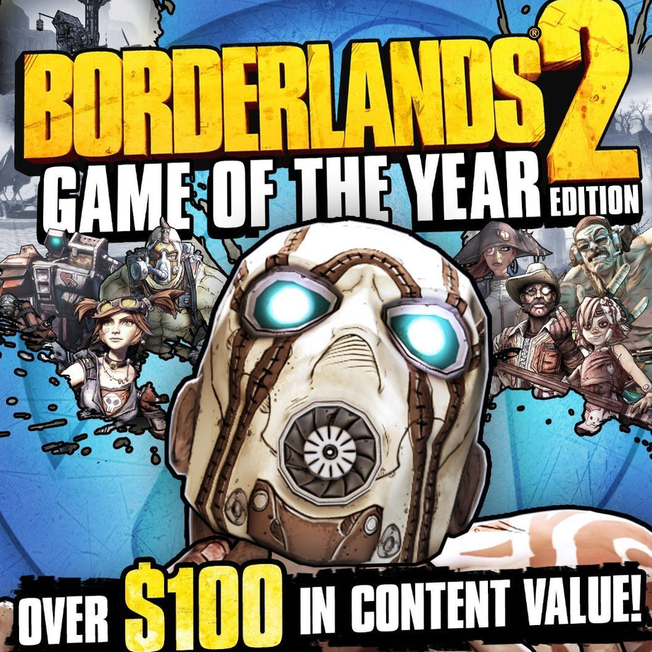 XBOX 360 Borderlands 2 GOTY Edition Video Game