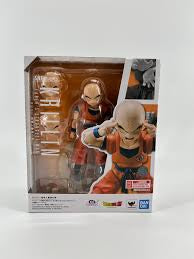 BANDAI S.H.Figuarts Dragon Ball Z Krillin Earth’s Strongest Man Action Figure