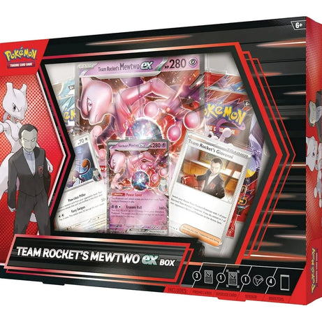 Pokémon TCG - Destined Rivals Team Rocket’s Mewtwo ex Box