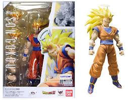 BANDAI S.H.Figuarts Dragon Ball Z Super Saiyan 3 Son Goku Action Figure