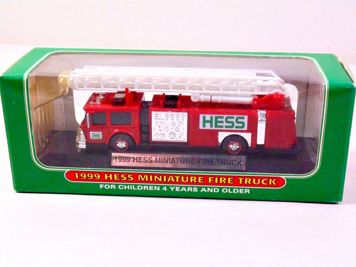 Hess 1999 Miniature Fire Truck