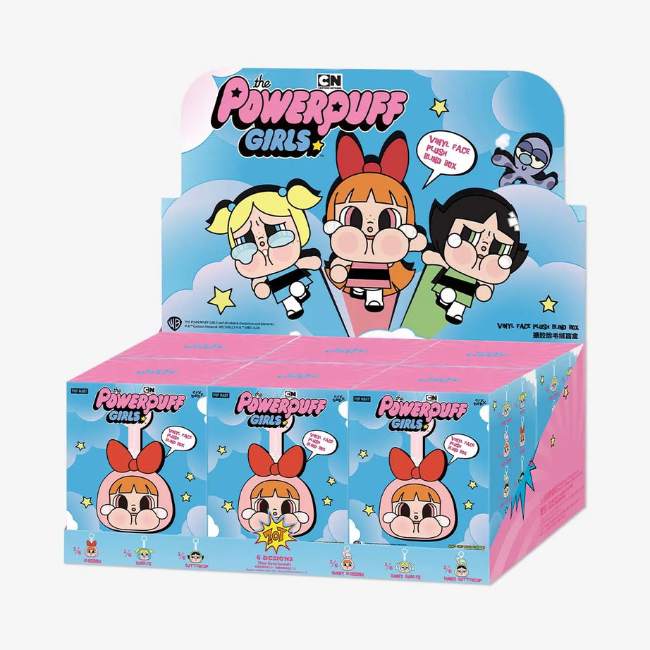 Pop Mart Crybaby the Powerpuff Girls Vinyl Face Plush Blind Box
