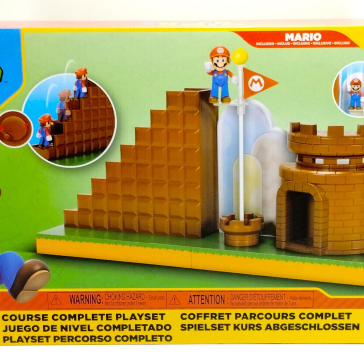 Jakks Super Mario Course Complete Playset Vinyl Figure Set