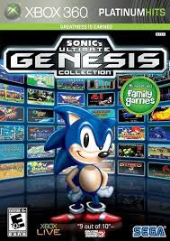 Xbox 360 Platinum Hits Sonic’s Ultimate Genesis Collection Video Game