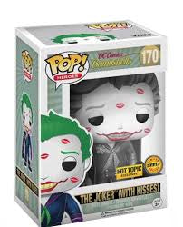 CHASE Funko Pop! Heroes DC Comics Bombshells The Joker (With Kisses) Hot Topic Exclusive #170