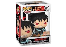 Funko Pop! Animation Fire Force Shinra With Fire GITD Boxlunch Exclusive #981