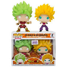 Funko Pop! Animation Dragon Ball Super SS Kale & SS Caulifla 2020 Funko Exclusive 2 pack