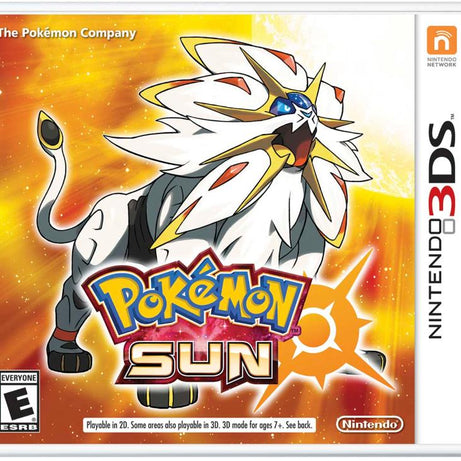 Nintendo 3DS Pokémon Sun Video Game