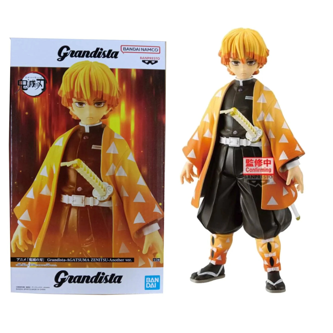 Bandai Grandista Demon Slayer Zenitsu Version A Statue