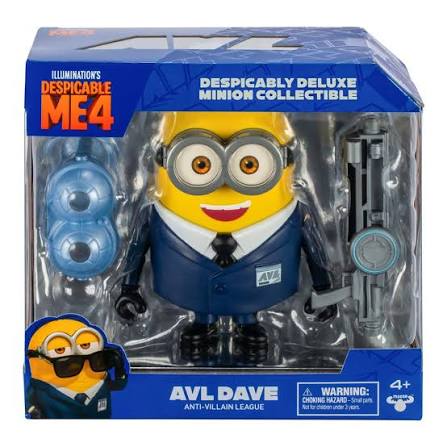 Moose Illumination Despicable Me 4 AVL Dave Despicably Deluxe Minion Collectible