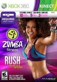 Xbox 360 Zumba Fitness Rush