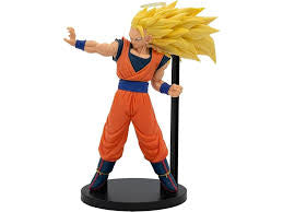 Banpresto Match Makers Dragon Ball Z Super Saiyan 3 Goku Statue