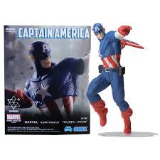 Sega Marvel Luminasta Captain America Premium Figure