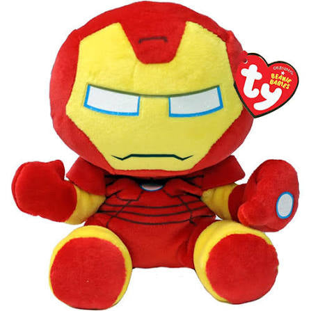 Ty Beanie Babies Marvel Iron Man Plush