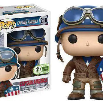 Funko Pop! Marvel Studios Captain America The First Avenger 2017 Spring Convention Funko Exclusive #219