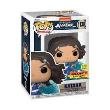 Funko Pop! Animation Avatar The Last Airbender Katara GITD Volcano X Exclusive #1130